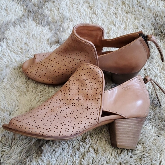 Anthro Coque Terra Poet Open Toed bootie - Picture 3 of 8